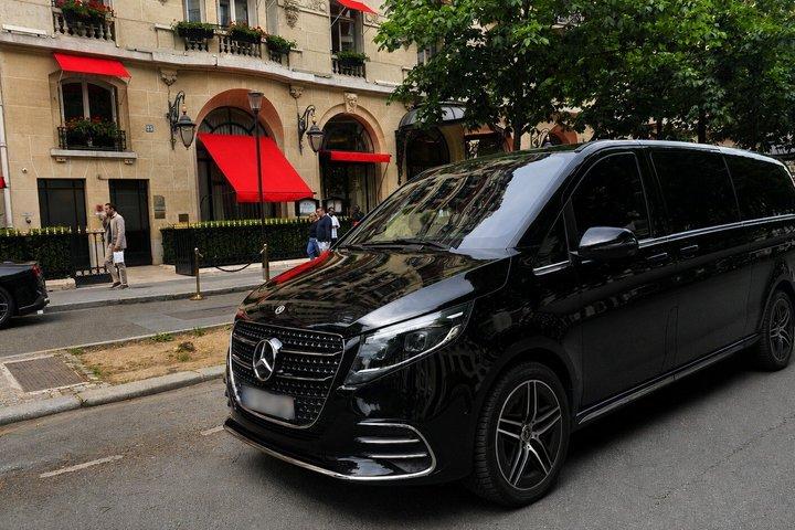 Paris CDG Airport Privat Transfer Premium Van och Sedan 24 7