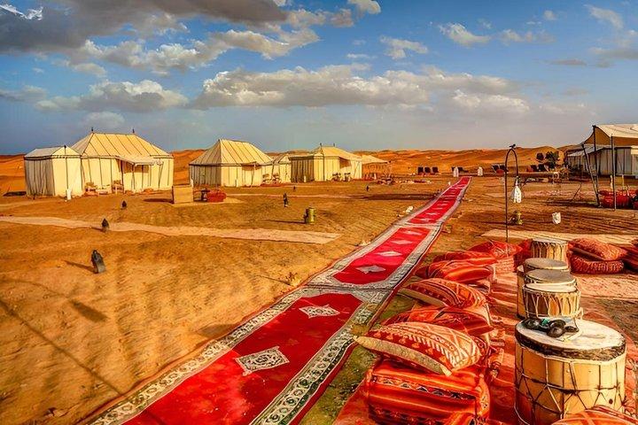 3-Day Sahara Desert Adventure: Marrakech to Fes Luxury Camp