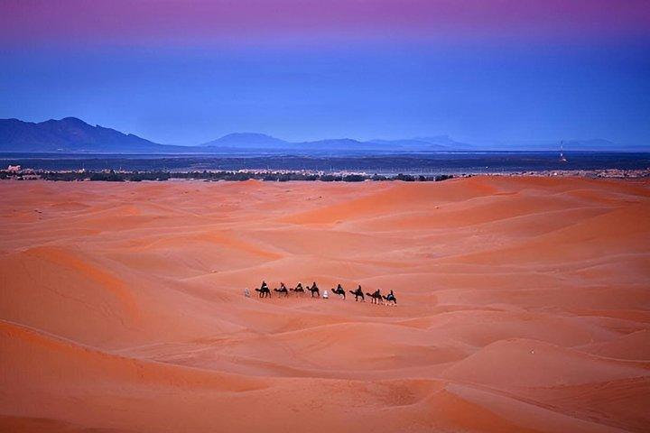 3-Day Sahara Desert Adventure: Marrakech to Fes Luxury Camp