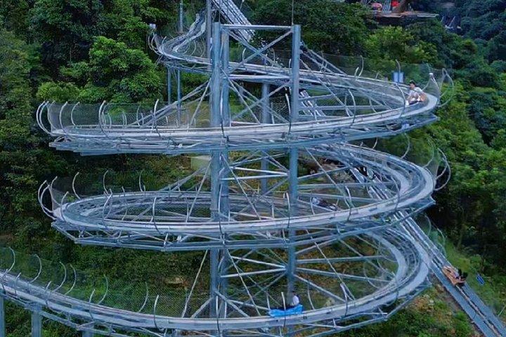 グラスブリッジ滝マウントと洞窟の妖精の国プライベートトランスポート