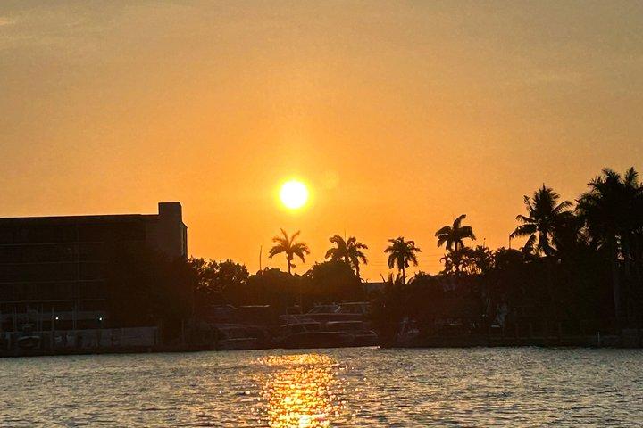 Sunset Pompano Beach Boat Tour Adventure