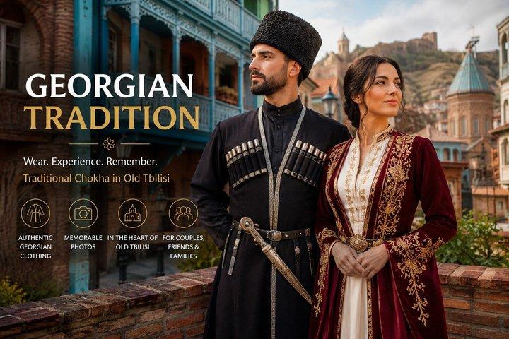 Tbilisi : Georgische nationale klederdracht culturele ervaring