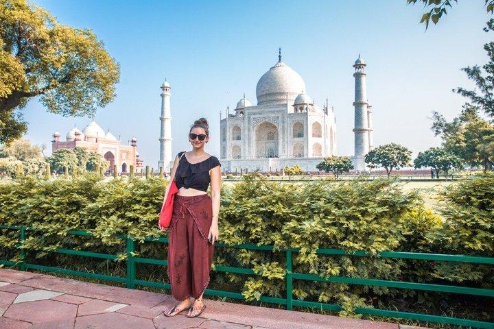 Agra: Taj Mahal Skip-the-Line guidet tur med valgfrie tilføjelser