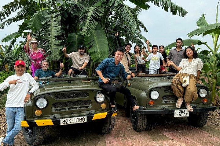 Hanoi Jeep Tour: attrazioni della città, treno e gemme nascoste
