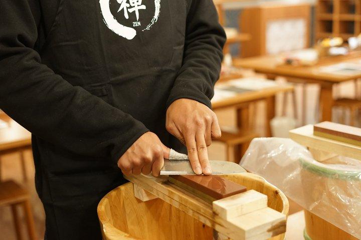Kyoto Traditional Knife Sharpening & Craft Workshop em Gion