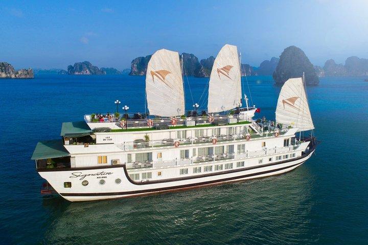 Hanoi : Bai Tu Long Bay mit Signature Cruises 2D1N Tour