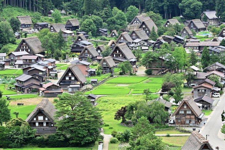 Tour in autobus di Shirakawago e Takayama da Nagoya con pranzo opzionale