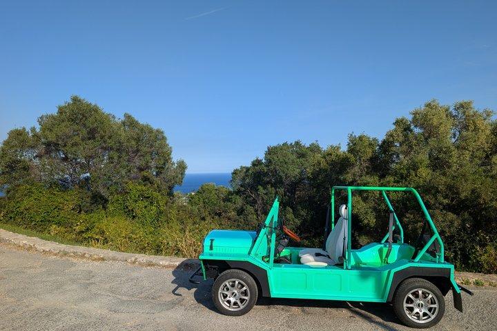 Guidet tur i en elektrisk Moke med udtjekning fra Nice