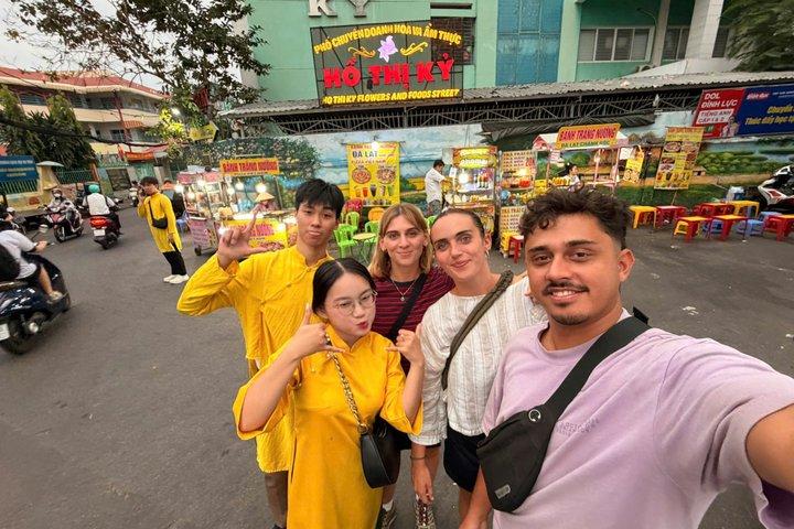 Saigon Sight & Food Tour di notte (tour privato)