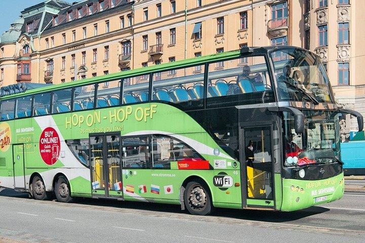 Stockholm 1 dia Bus Hop On Hop Off Sightseeing