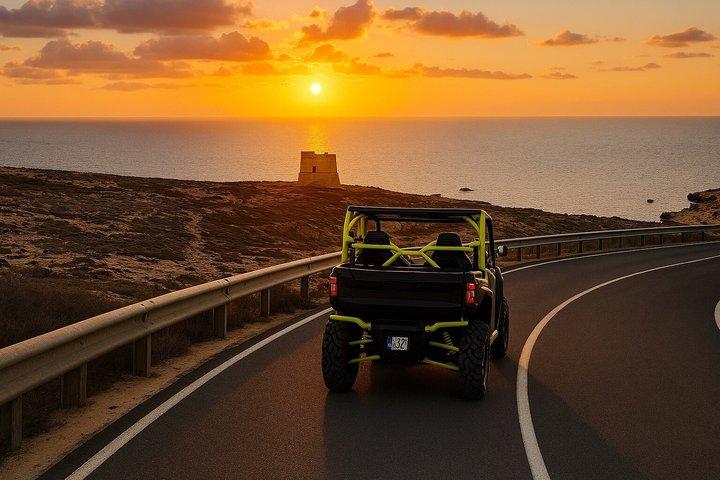 Sunset Gozo UTV Chauffeured Tour inklusive Comino Cruise