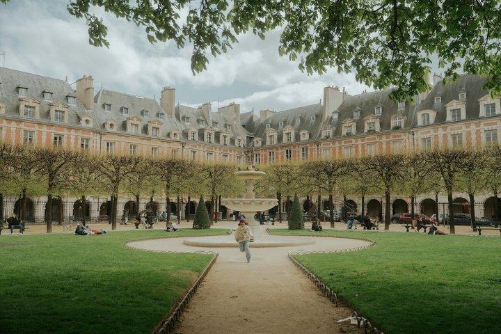 Le Marais Liten gruppvandring och vinprovning vid Seine
