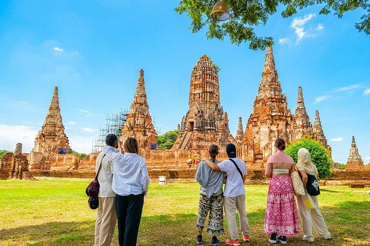 バンコク：アユタヤユネスコ寺院＆チャオプラヤー川クルーズ