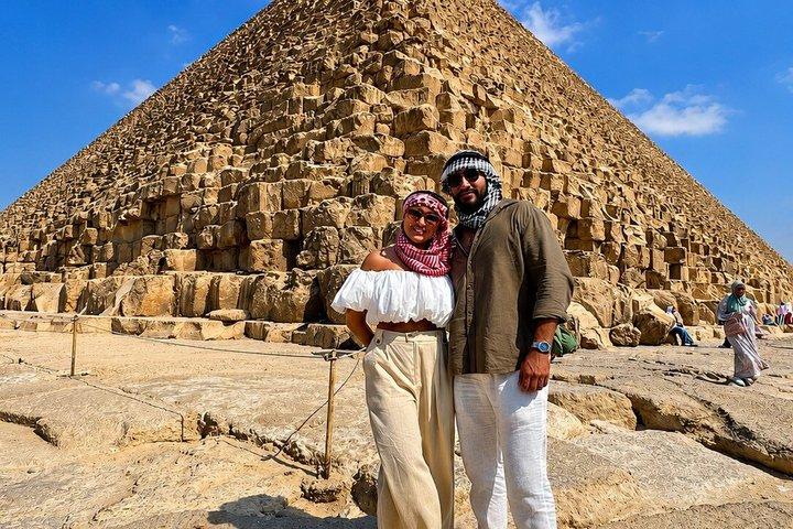 Visite VIP privée de Gizeh + Nouveau Musuem + Marché