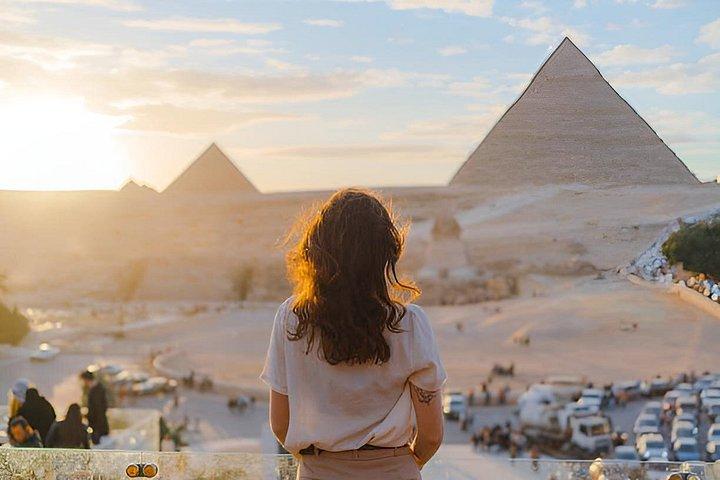 VIP Cairo with Flight GEM and Pyramids and Citadel without Shopping
