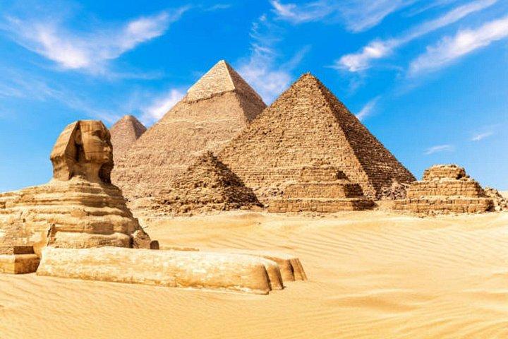 VIP Cairo with Flight GEM and Pyramids and Citadel without Shopping