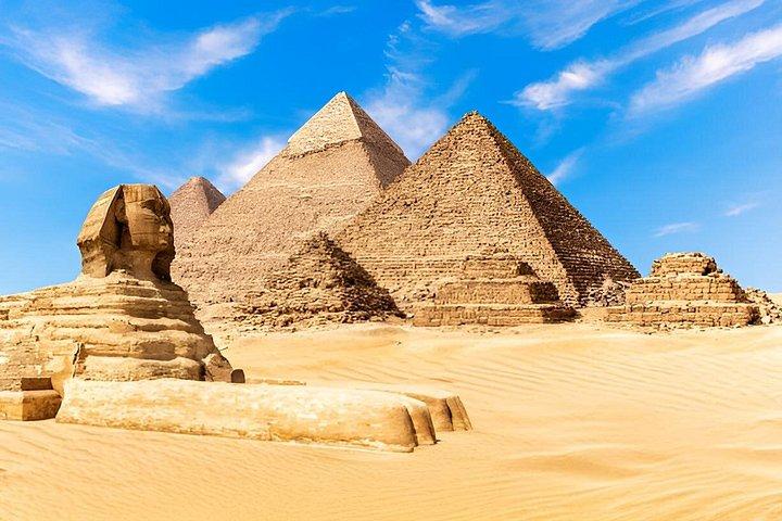 VIP Cairo with Flight GEM and Pyramids and Citadel without Shopping