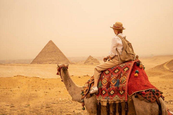 VIP Cairo with Flight GEM and Pyramids and Citadel without Shopping