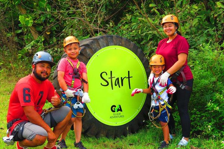 Avventura a Guam Zipline a Tumon Bay