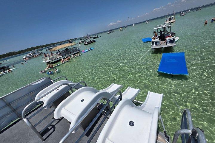 パドルボードリリーパッドクーラー付きスリースライドカニ島パーティー