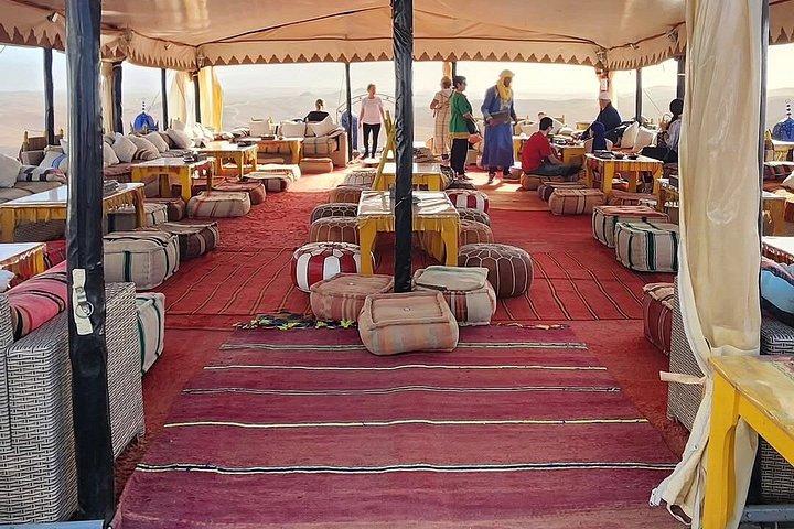 Pool & Lunch & Camel Ride med Quad i Agafay