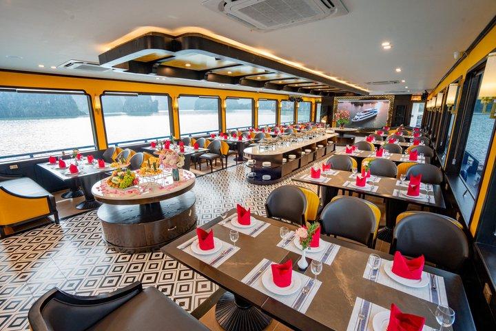 Ha Long Bay Cruzeiro de luxo com almoço local e caiaque