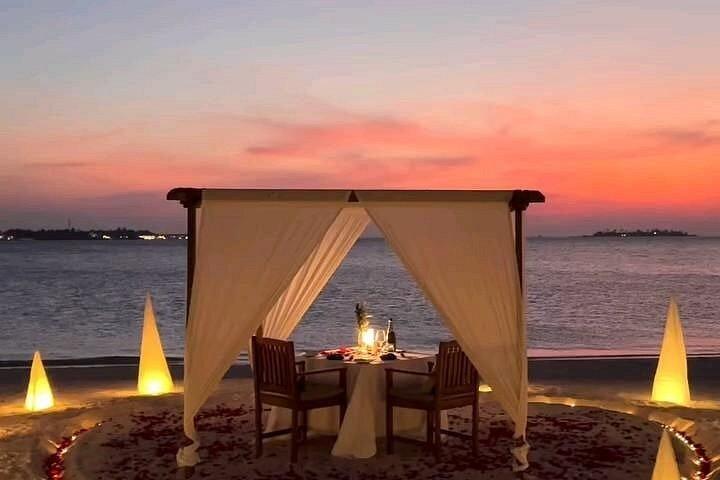 Jimbaran Beach Sunset Candlelight Dinner with Indian Set Menu