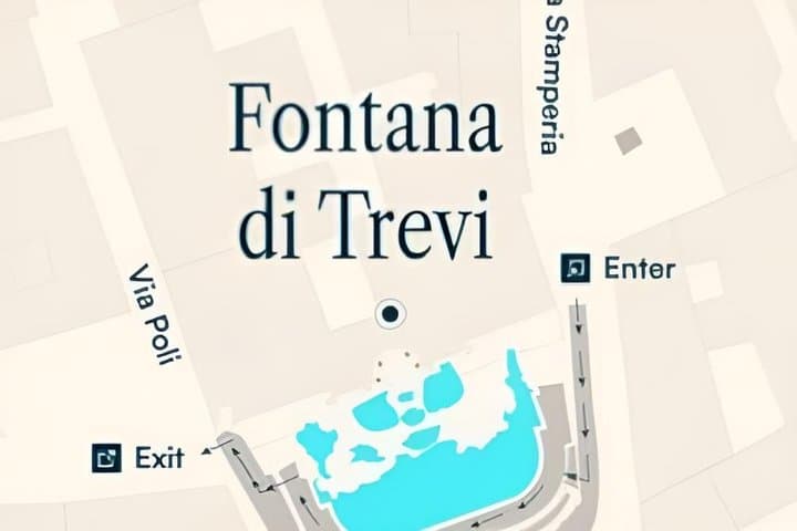 Experience Rome Trevi Fountain with Ticket