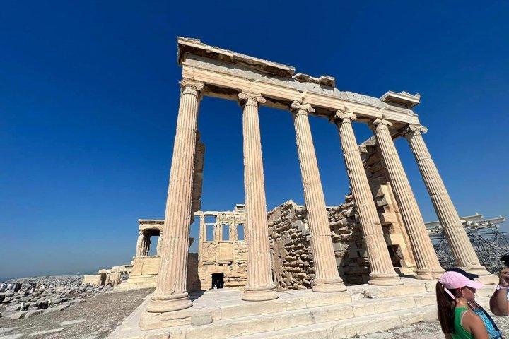 Aten Super Saver: City Sightseeing Tour plus halv dag Cape Sounion Trip