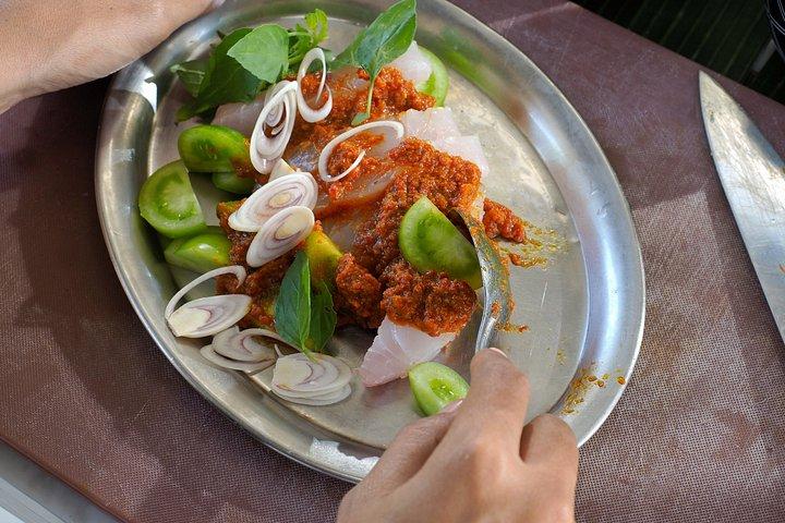 ヌサドゥア高級料理教室（市場見学とプール利用付き）