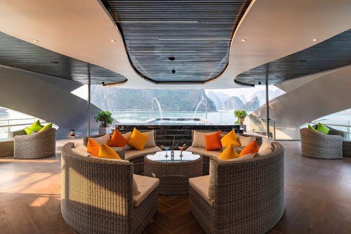 Miglior tour di un giorno di lusso a Halong Bay e Lan Ha Bay
