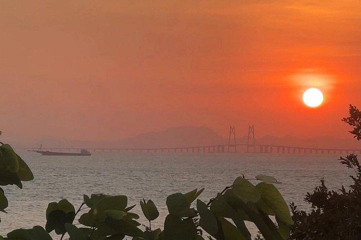 Lantau Sunset : Tai O Stelzenhäuser, Snacks und private Vans