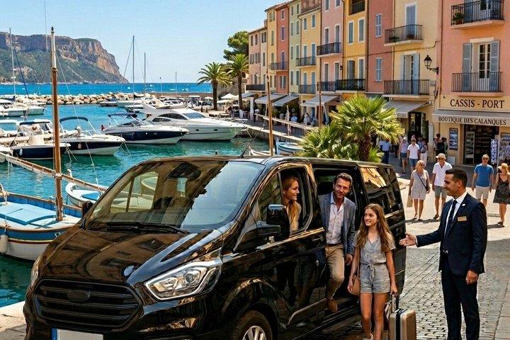 Porto de cruzeiros de Marselha ⟺ CASSIS (ida e volta)