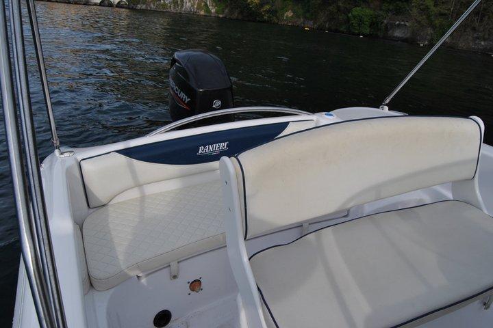 Lago de Como barco autônomo sem experiência