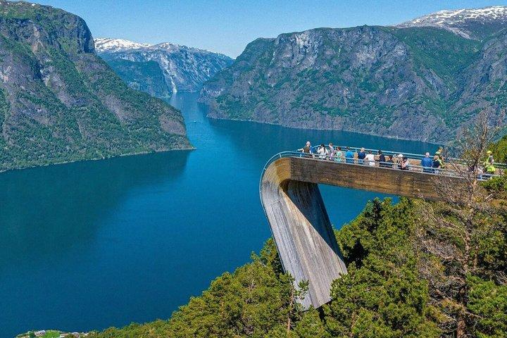 Visite panoramique de 2 jours en Norvège, Hardangerfjord, croisière et Flåm Railway