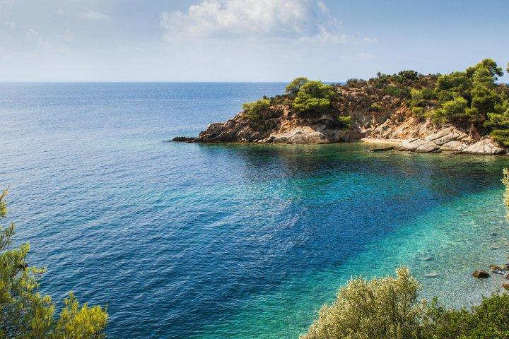 Halkidiki Sithonia Berømte strande og lokale fisk Taverna