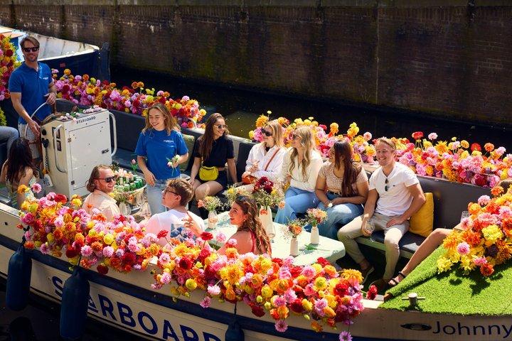 Amsterdam Highlights Crociera sulla barca di lusso Flower Boat