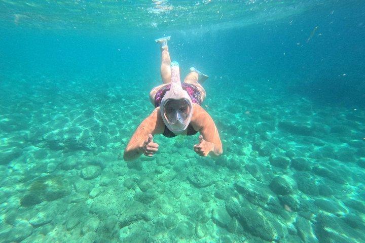 Pola : tour in kayak della costa nascosta con snorkeling e salto sulla scogliera
