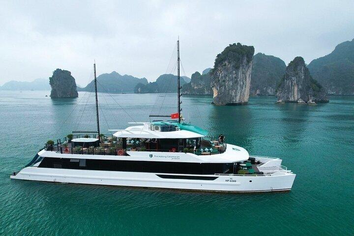 Luxe Halong Catamaran dagcruise - Ontdek Lan Ha Bay vanuit Hanoi