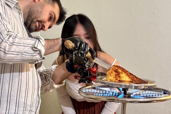 Turkish Sweet Cheese Pastry Künefe Workshop at a Local Home