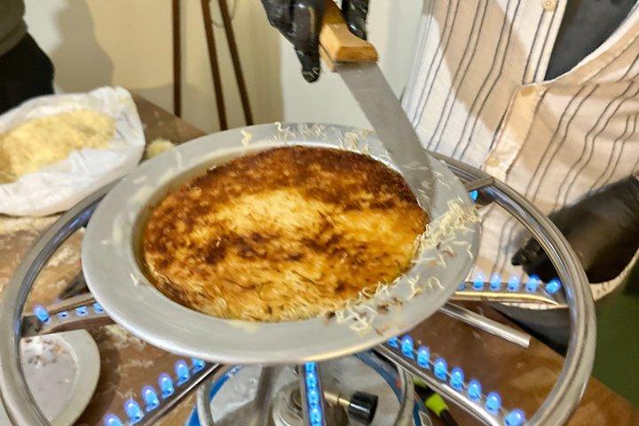 Turkish Sweet Cheese Pastry Künefe Workshop at a Local Home