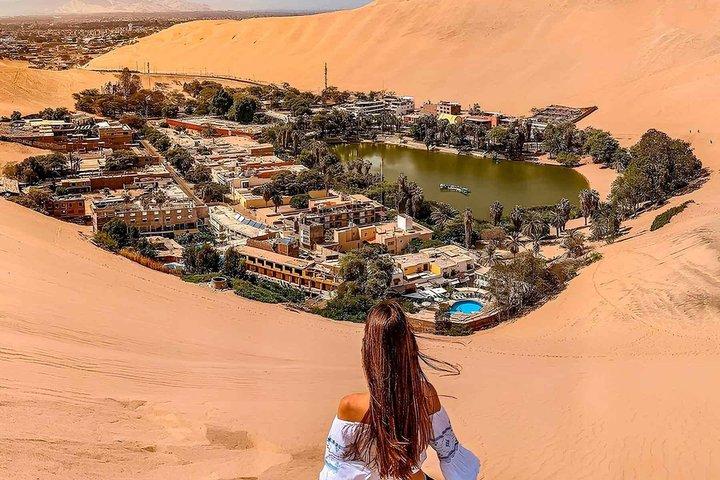 Huacachina und Ballestas Island Tour von Lima Mit Pisco Tasting