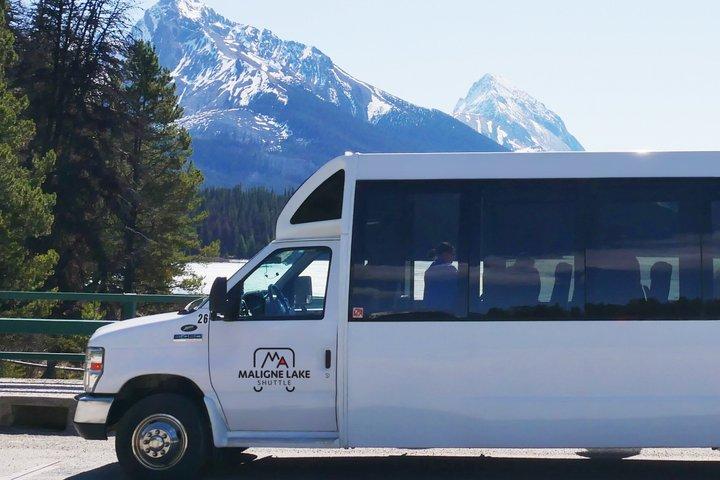 Maligne Lake Day Trip Transporte de viagem de Jasper