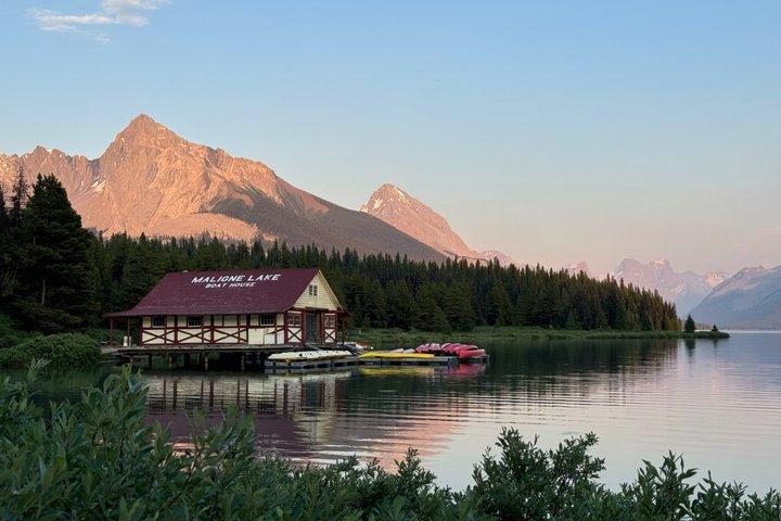 Maligne Lake nach Jasper Shuttle