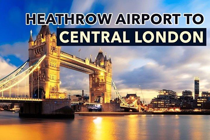 Private Heathrow Airport (LHR) Transfer til eller fra det centrale London