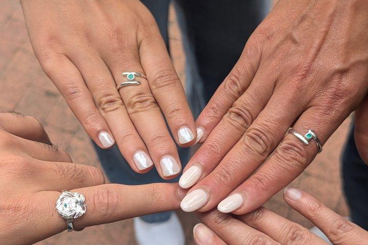 Maak je eigen Colombiaanse Emerald Ring