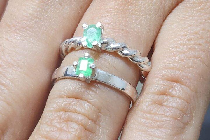 Maak je eigen Colombiaanse Emerald Ring
