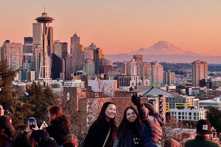 Visita à cidade de Seattle e Snoqualmie Falls
