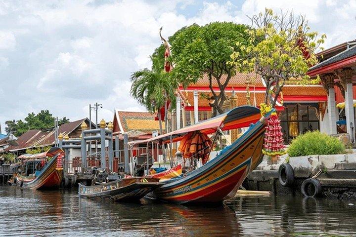 Bangkok Grand Palace Wat Pho et Canal Tour Transports locaux