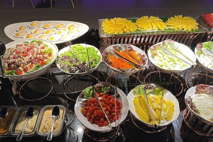 アジアティーク発バンコクチャオプラヤディナービュッフェクルーズ